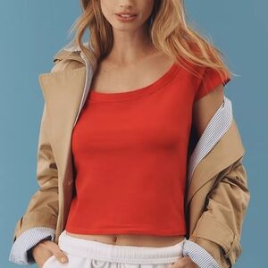 NWT Maeve Scoop Neck T-shirt